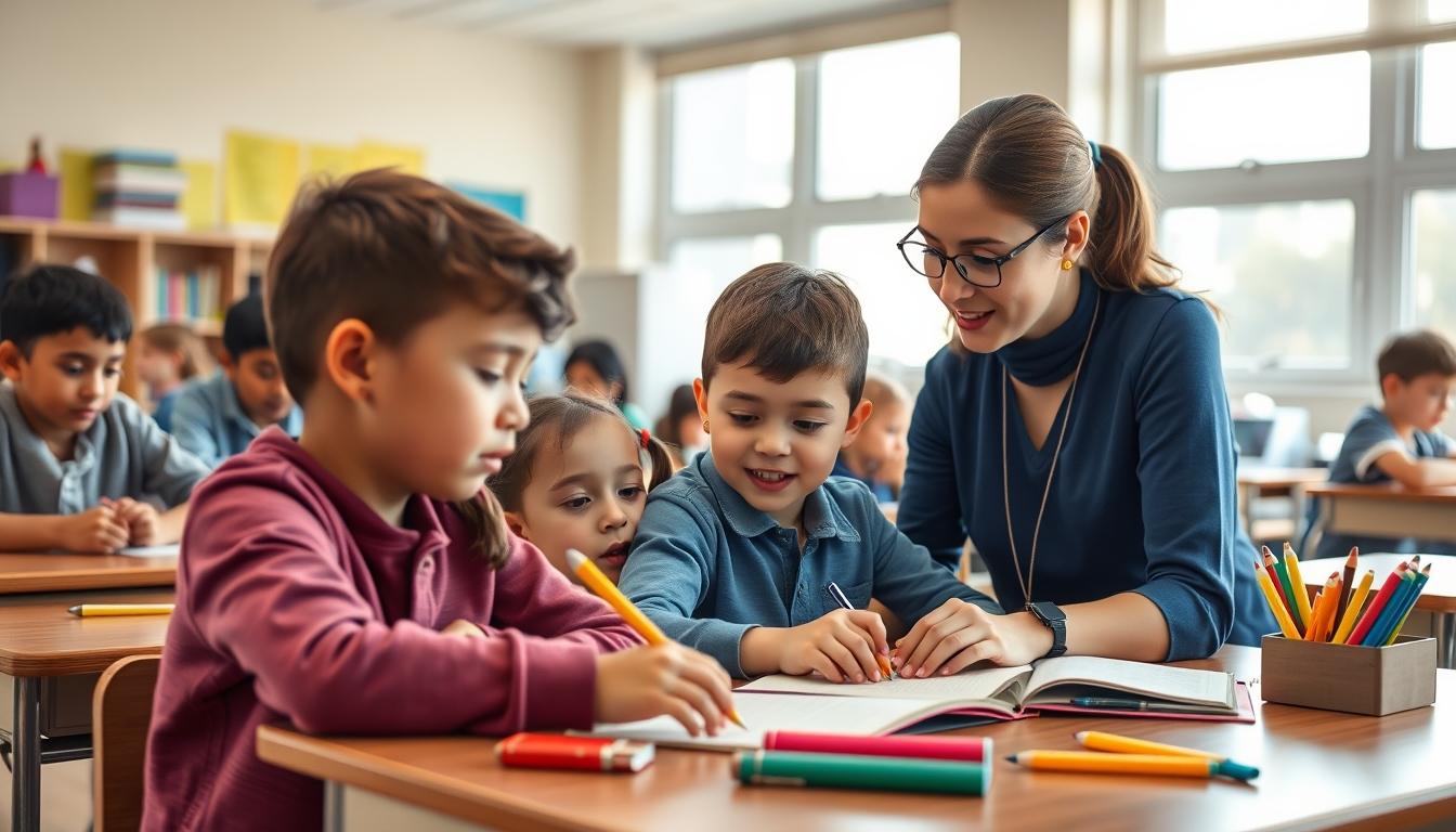 Modern university campus for students